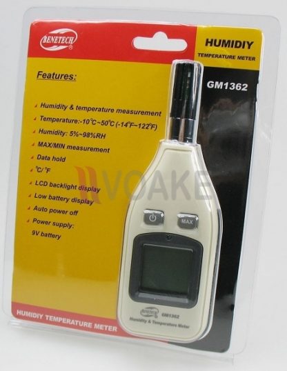 BENETECH GM1362 Hygrometer ไฮโกรมิเตอร์ - Image 2