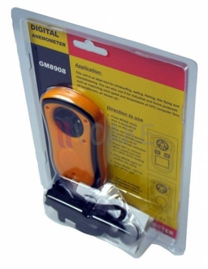BENETECH GM8908 เครื่องวัดความเร็วลม+อุณหภูมิ - Image 3