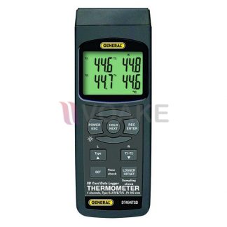 General Tools DT4947SD เครื่องบันทึกอุณหภูมิแบบ 4 แชนแนล