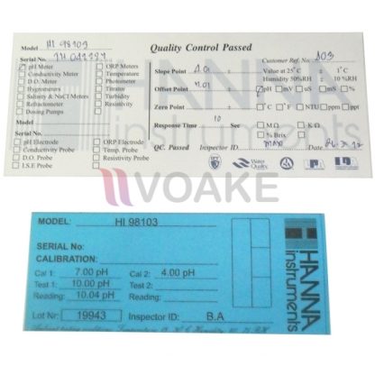 pH Meter แบบปากกา HANNA HI98103 (ความละเอียด 0.1 pH) - Image 2