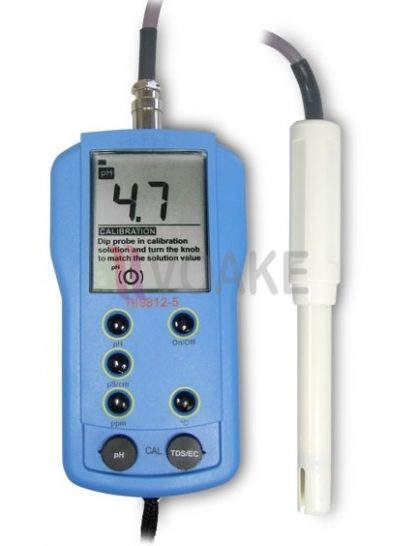 เครื่องวัดค่า pH, EC, TDS,°C แบบพกพา Hanna HI9812-51 - Image 2