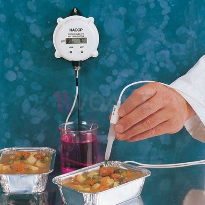 pH Meter Hanna HI981400 HACCP และ LED Alarm - Image 2