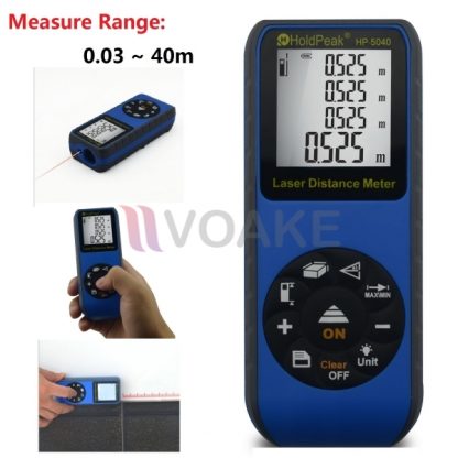 Laser Distance Meter 40 เมตร HOLDPEAK HP-5040 - Image 4