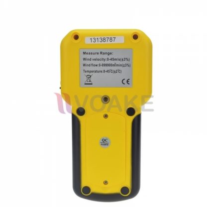 เครื่องวัดความเร็วลม HOLDPEAK HP-846A CFM CMM - Image 2