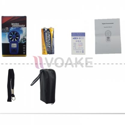 เครื่องวัดความเร็วลมแบบใบพัด HOLDPEAK HP-866B - Image 5