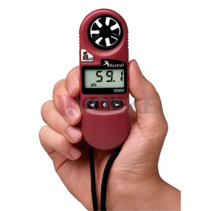 เครื่องวัดความเร็วลม/Wind Chil/Dew point/ความชื้น/อุณหภูมิ Kestrel 3000 - Image 2