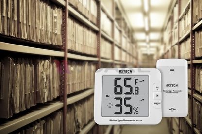 เครื่องวัดอุณหภูมิและวัดความชื้น Extech RH200W แบบไร้สาย - Image 4