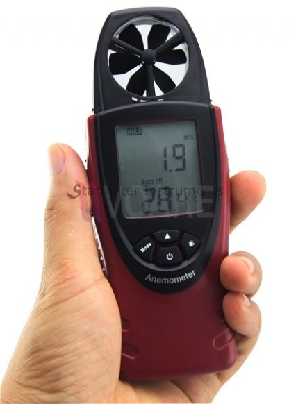 เครื่องวัดความเร็วลม อุณหภูมิและความชื้น ST8021 Anemometer - Image 2