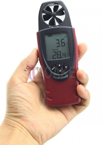 ST8022 เครื่องวัดความเร็วลมและอุณหภูมิ CFM Anemometer - Image 3