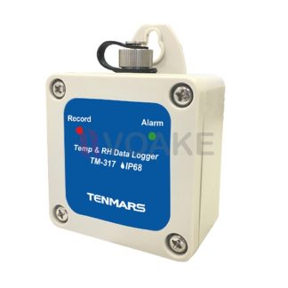 TENMARS TM-317 เครื่องบันทึกอุณหภูมิและความชื้น IP68 Data Logger