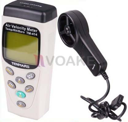 Tenmars TM-414 เครื่องวัดความเร็วลม+Absolute Pressure - Image 2