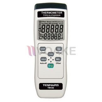 Tenmars TM-83 เทอร์โมมิเตอร์ Type K,J,T,E,R,S,N