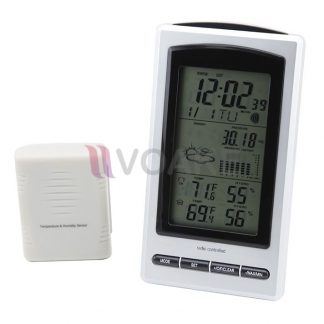 WS1066 เครื่องวัดอุณหภูมิ+ความชื้น+Barometric pressure แบบไร้สาย
