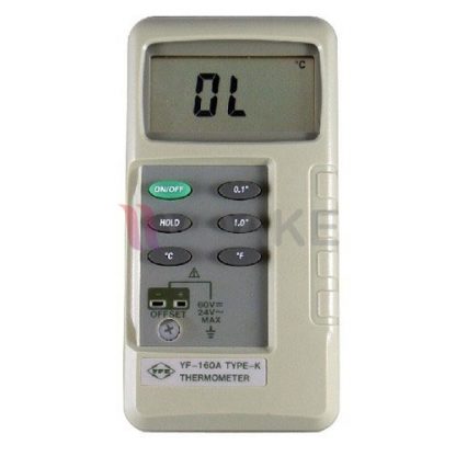 YFE YF-160A เทอร์โมมิเตอร์แบบเทอร์โมคัปเปิล Type K