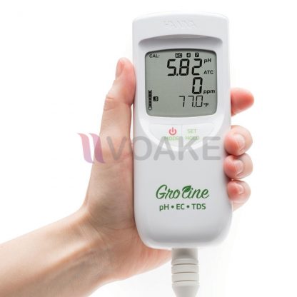 HANNA HI9814 pH Meter/EC/TDS/อุณหภูมิ ตัวเครื่องกันน้ำได้ - Image 2