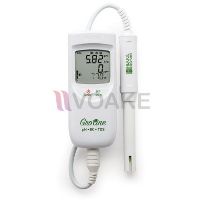HANNA HI9814 pH Meter/EC/TDS/อุณหภูมิ ตัวเครื่องกันน้ำได้