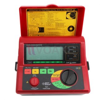 SMART SENSOR AR5406 เครื่องทดสอบ RCD(ELCB) Tester