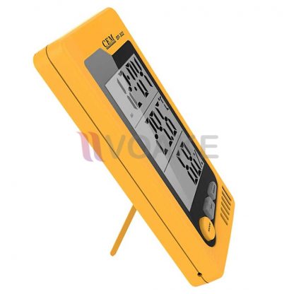 เครื่องวัดอุณหภูมิ/ความชื้นสัมพัทธ์/นาฬิกา CEM DT-322 Hygrometer - Image 4