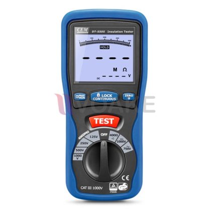 CEM DT-5505 เครื่องวัดความเป็นฉนวนไฟฟ้า Insulation Resistance Tester