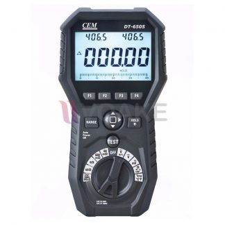 CEM DT-6505 มัลติมิเตอร์/Insulation Tester/Micro Ohm Meter
