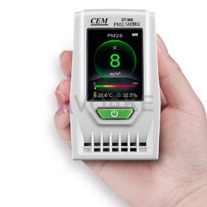 CEM DT-968 เครื่องวัดฝุ่น PM2.5 PM10/อุณหภูมิ/ความชื้นสัมพัทธ์ - Image 3