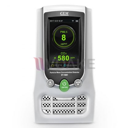 CEM DT-9680 เครื่องวัดฝุ่นละอองในอากาศ PM2.5/อุณหภูมิ/ความชื้น