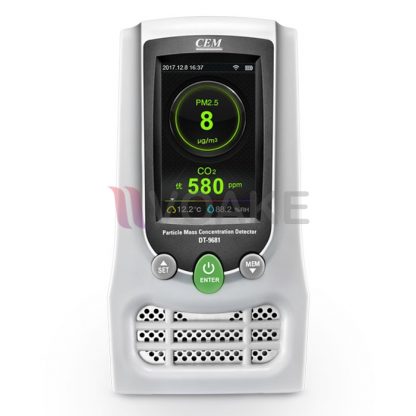 CEM DT-9681 เครื่องวัดฝุ่น PM2.5 PM10/อุณหภูมิ/ความชื้น/HCHO/CO2