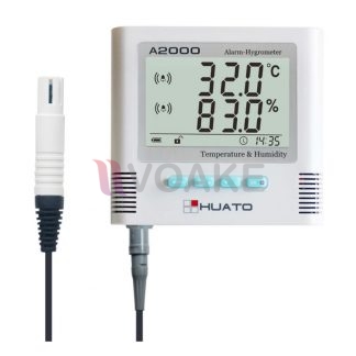 HUATO A2000-EX เครื่องวัดอุณหภูมิและความชื้นแบบ External sensor ยาว 3 เมตร