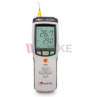 HUATO HE801 Data Logger Thermocouple Thermometer (1 แชนแนล)