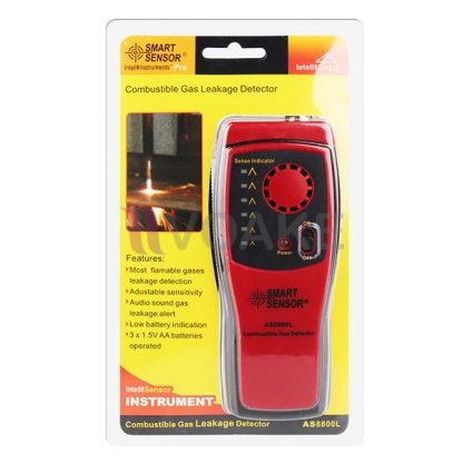 SMART SENSOR AS8800L เครื่องวัดก๊าซติดไฟได้ Combustible Gas Detector - Image 2