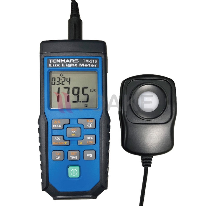 TENMARS TM-216 เครื่องวัดแสง Datalogger Lux Meter Light Meter