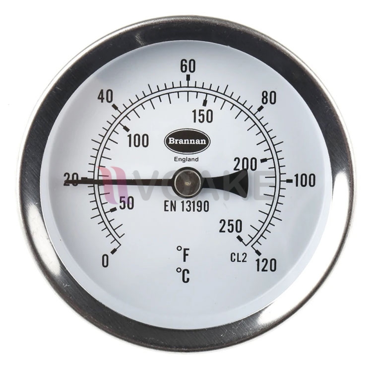 เทอร์โมมิเตอร์ Clip on Pipe Thermometer เกจวัดอุณหภูมิ Temperature Gauge