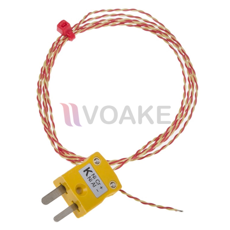 เทอร์โมคัปเปิล Type K Thermocouple สายยาว 1 เมตร (-75°C ถึง 250°C)