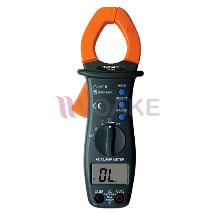 ดิจิตอลแคลมป์มิเตอร์ Digital Clamp Meter TENMARS TM-16E