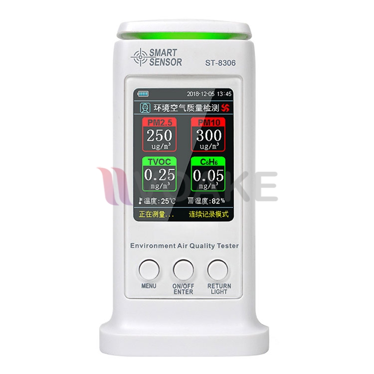 SMART SENSOR ST8306 เครื่องวัดฝุ่น PM2.5 PM10/TVOC/C6H6