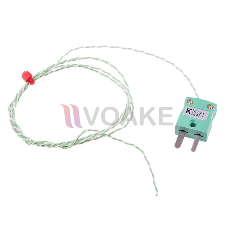 เทอร์โมคัปเปิลแบบ Type K Thermocouple สายยาว 1 เมตร (250°C)