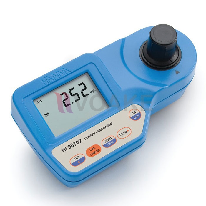 เครื่องวัดทองแดงในน้ำ HANNA HI96702 Copper Photometer ช่วงสูง