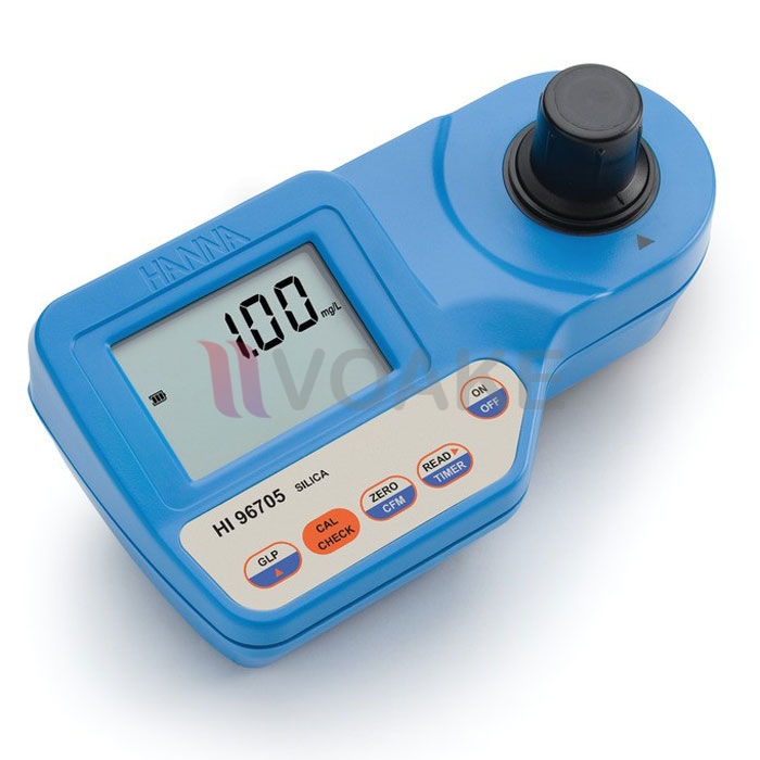 เครื่องวัดซิลิก้าในน้ำ HANNA HI96705 Silica Photometer ช่วงต่ำ