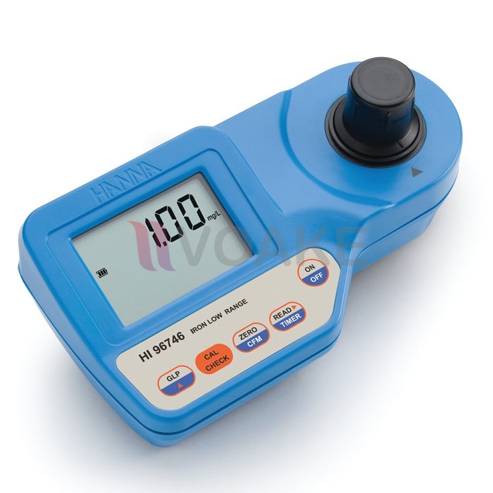 เครื่องวัดค่าเหล็กในน้ำ HANNA HI96746 Iron Photometer ช่วงต่ำ