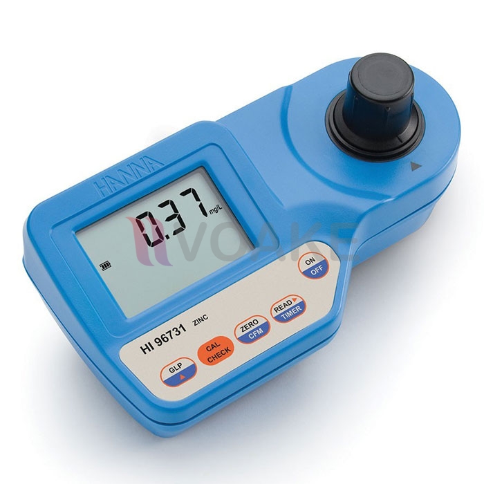 เครื่องวัดสังกะสีในน้ำ HANNA HI96731 Zinc Photometer