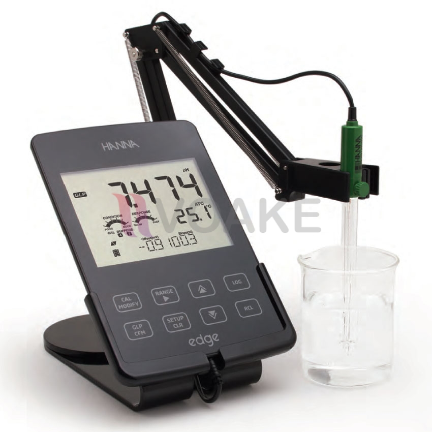 เครื่องวัดออกซิเจนในน้ำ DO Meter แบบตั้งโต๊ะ HANNA HI2040-02