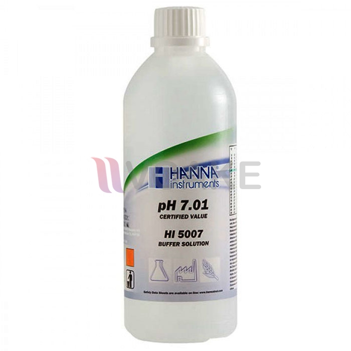 HANNA HI5007-01 น้ำยาสอบเทียบ pH 7.01 Technical Calibration Buffer (1Liter)