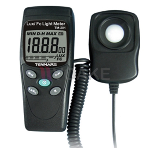 เครื่องวัดความเข้มแสงแบบพกพา TENMARS TM-201 Light Meter