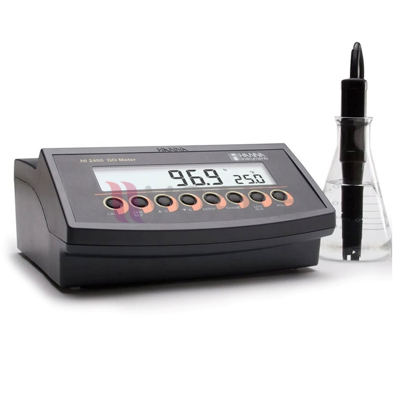 HANNA HI2400 Benchtop DO Meter เครื่องวัดออกซิเจนในน้ำแบบตั้งโต๊ะ