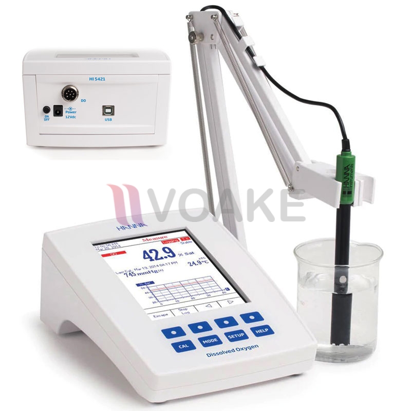 Dissolved Oxygen Meter และ BOD HANNA HI5421 แบบตั้งโต๊ะ