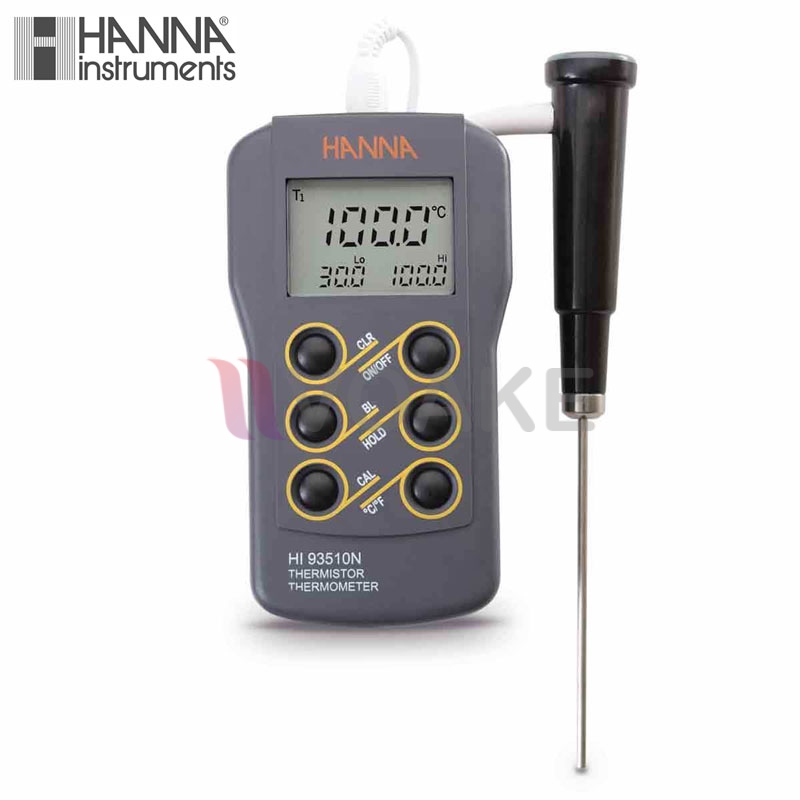 เทอร์โมมิเตอร์แบบ Thermistor Thermometer HANNA HI93510N