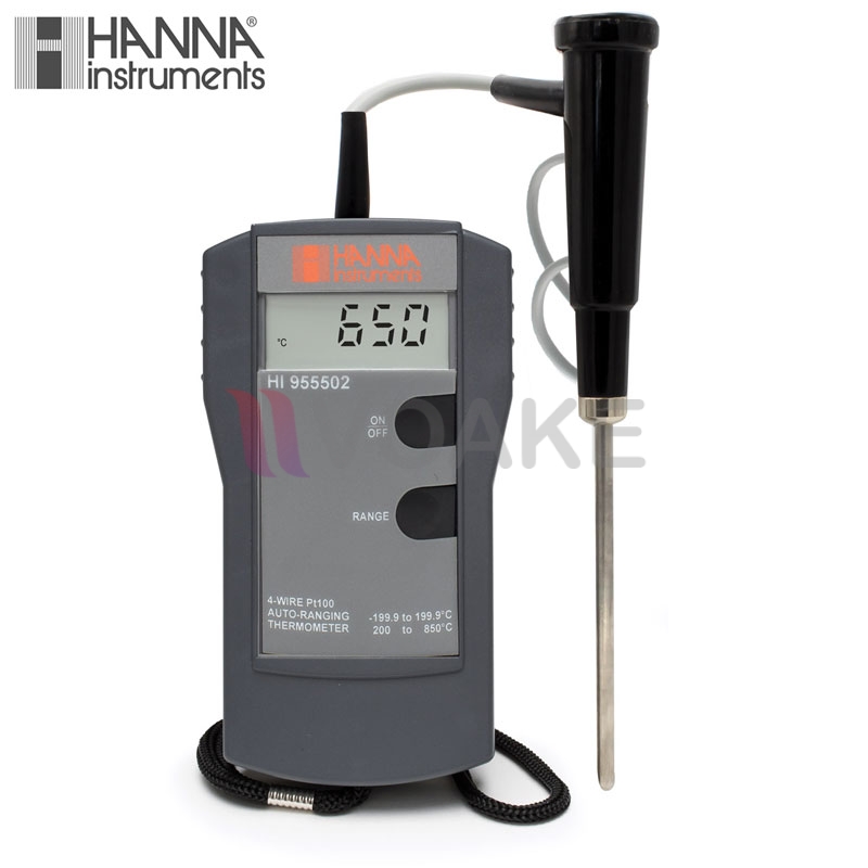 เทอร์โมมิเตอร์  Pt100 Thermometer HANNA HI955502 ความแม่นยำสูง
