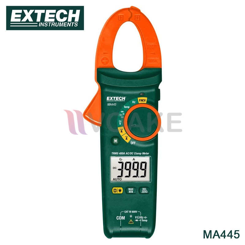 เอซีและดีซีแคลมป์มิเตอร์/True RMS/NCV 600V/400A EXTECH รุ่น MA445