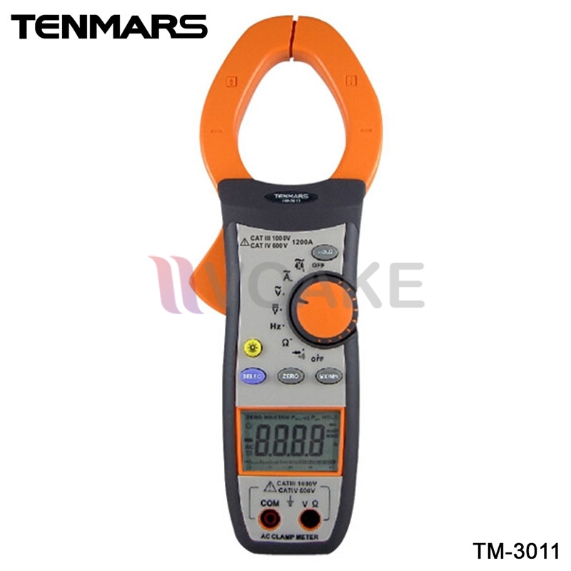 เอซีแคลมป์มิเตอร์ 750V/1200A TENMARS รุ่น TM-3011