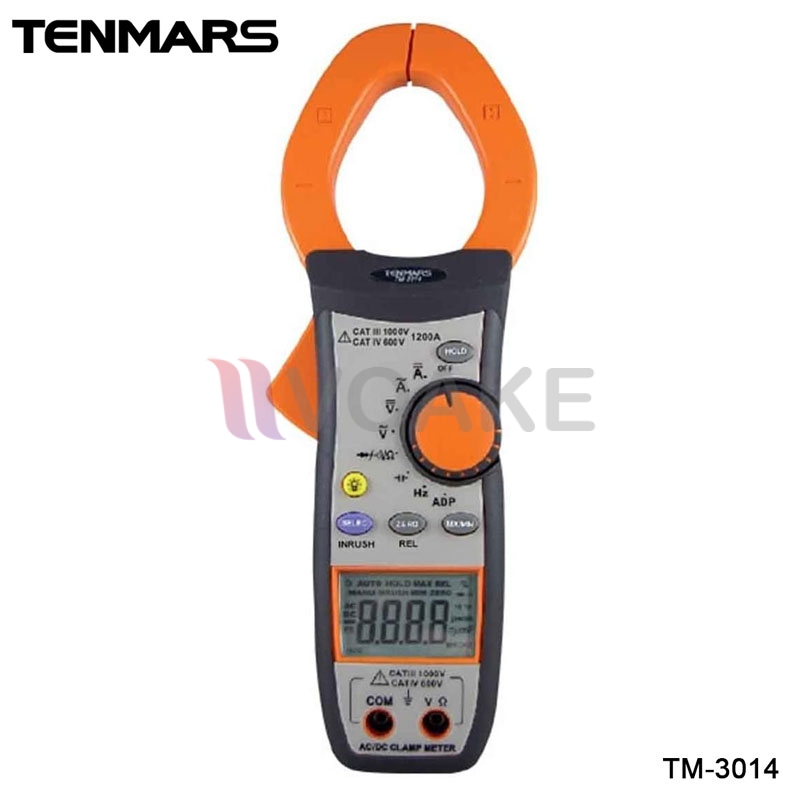 เอซีและดีซีแคลมป์มิเตอร์ 750V/1200A TENMARS รุ่น TM-3014